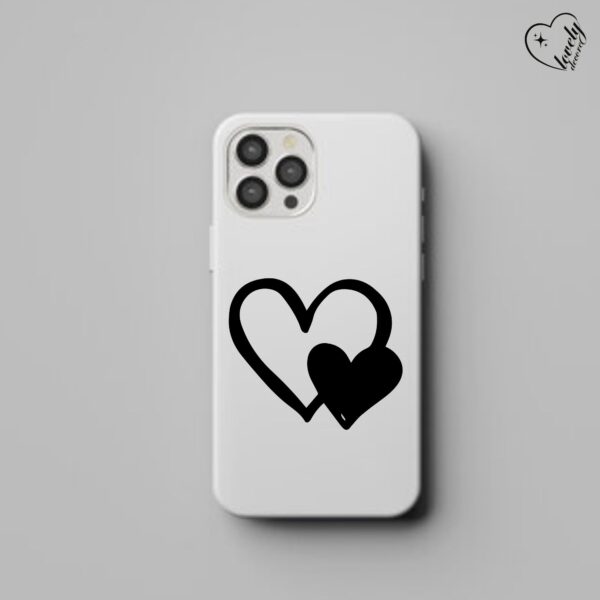 Heart Mobile Vinyl Stickers