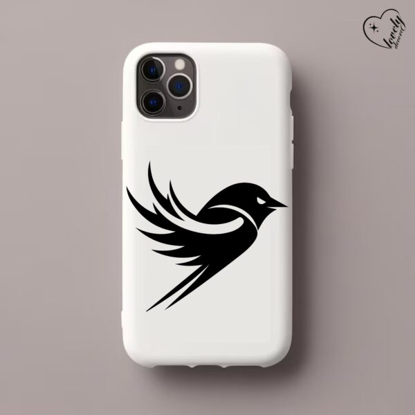 Bird Mobile Vinyl Stickers