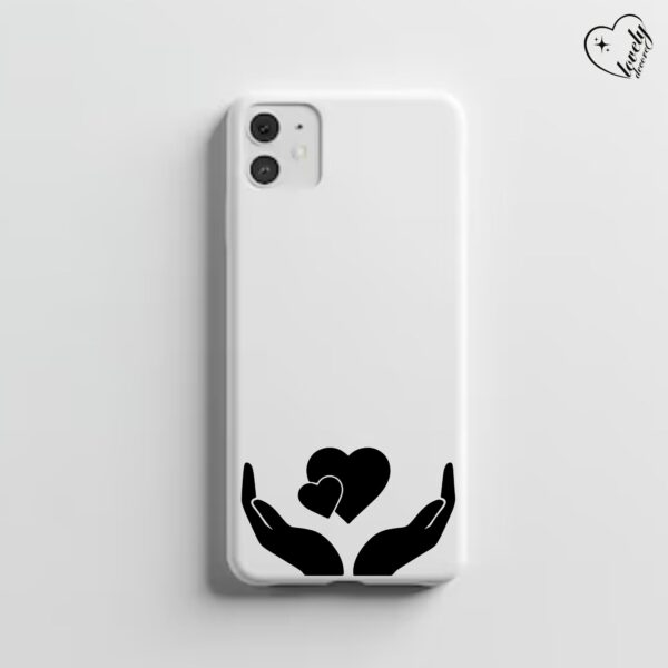 Heart Love Mobile Vinyl Stickers