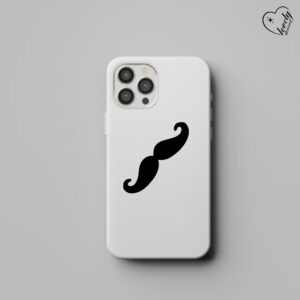 moustache Mobile Vinyl Stickers