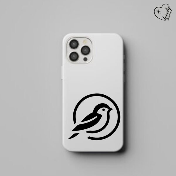 Bird Mobile Vinyl Stickers