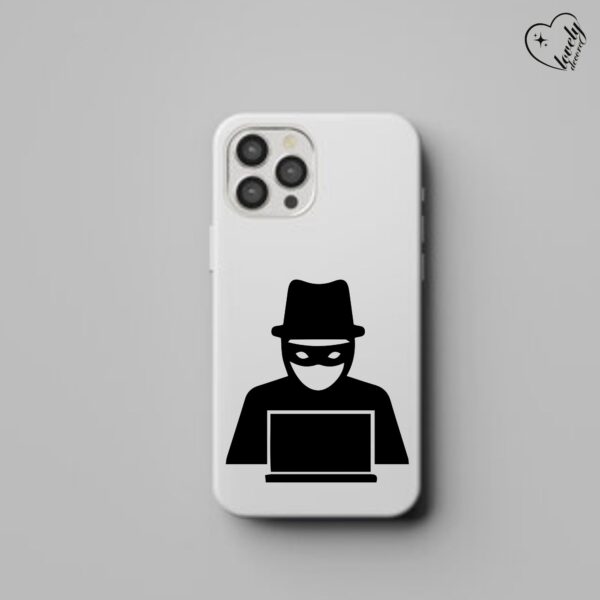 Hacker Mobile Vinyl Stickers