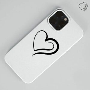 Heart Mobile Vinyl Stickers