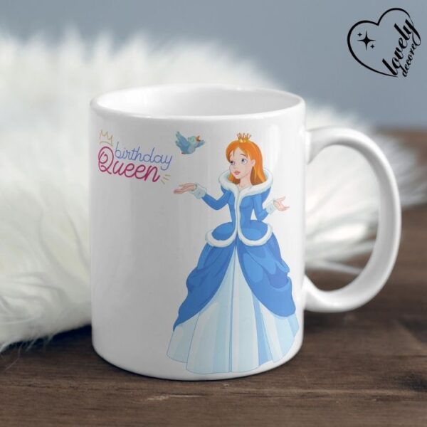 Personalized Beautiful Princess Birthday Mug - Perfect Custom Gift for Birthdays