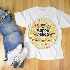 Customized Cool Emoji Birthday T-Shirts – Celebrate Every Moment in Style 2025