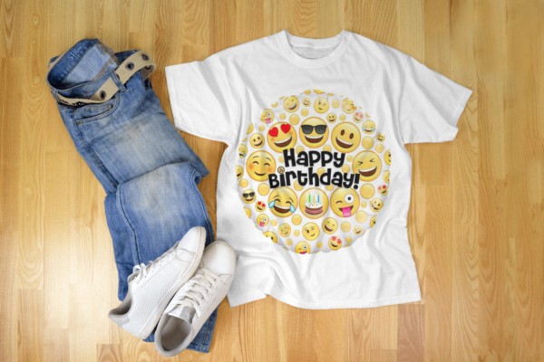 Customized Cool Emoji Birthday T-Shirts – Celebrate Every Moment in Style 2025