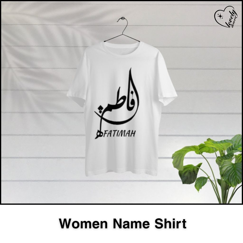 Stunning Personalized Women’s Name Shirt – Personalized T-Shirts for Stylish Self-Expression