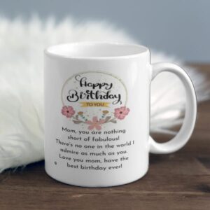 Personalized Wishes For Birthday Mug - Perfect Custom Gift for Birthdays