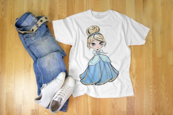 "Trendy Stylish Cinderella T-Shirt – Perfect for Everyday Comfort"