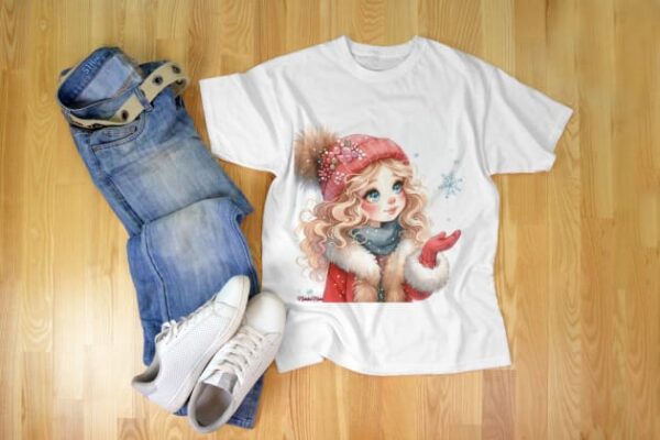 "Trendy Stylish Girl T-Shirt – Perfect for Everyday Comfort"