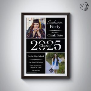 Exclusive 2025 Graduation Frame – Celebrate Your Achievement
