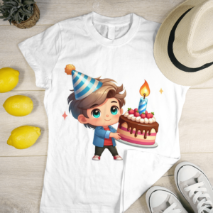 Customized Boy Cartoon Birthday T-Shirts – Celebrate Every Moment in Style 2025