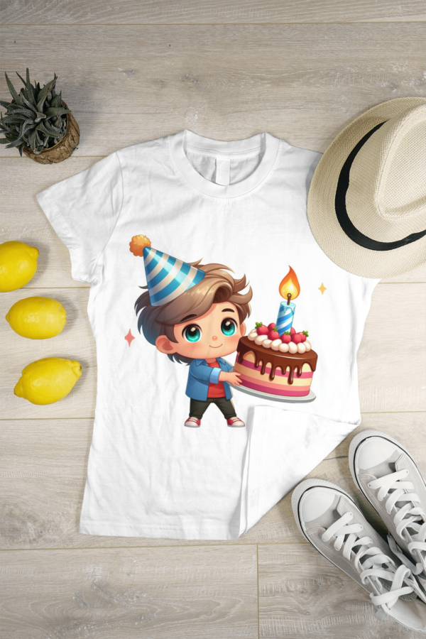 Customized Boy Cartoon Birthday T-Shirts – Celebrate Every Moment in Style 2025