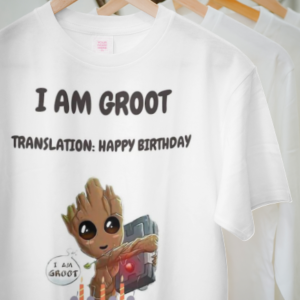 Customized I am Groot Birthday T-Shirts – Celebrate Every Moment in Style 2025