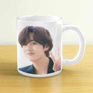 Custom Taehyung Picture Mug – Personalize with Your Memorable Photo