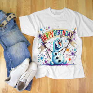 Customized Happy Olaf Birthday T-Shirts – Celebrate Every Moment in Style 2025