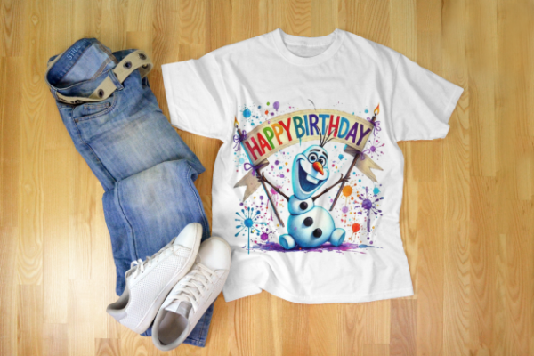 Customized Happy Olaf Birthday T-Shirts – Celebrate Every Moment in Style 2025