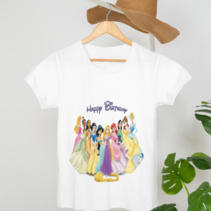 Customized Disney princess Birthday T-Shirts – Celebrate Every Moment in Style 2025