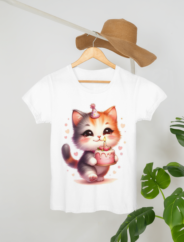 Customized Cute Kitty Birthday T-Shirts – Celebrate Every Moment in Style 2025