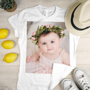 Custom Baby Picture Shirt – Personalized T-Shirts with Your Photo 2025