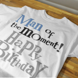 Customized Black Text Birthday T-Shirts – Celebrate Every Moment in Style 2025