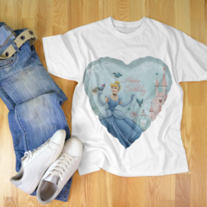 Customized Cinderella Balloon Birthday T-Shirts – Celebrate Every Moment in Style 2025