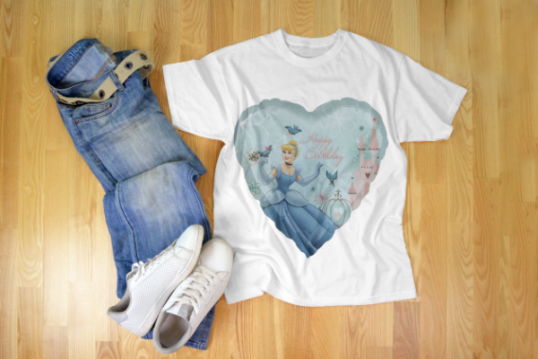 Customized Cinderella Balloon Birthday T-Shirts – Celebrate Every Moment in Style 2025