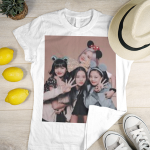 Custom Black Pink Shirt – Personalized T-Shirts with Your Photo 2025