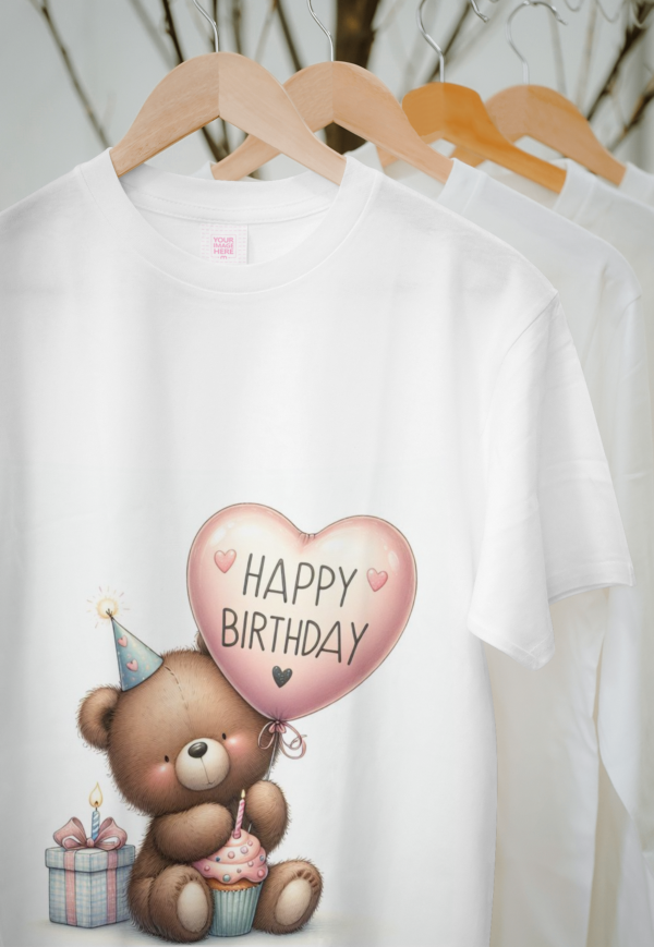 Customized Teddy Bear Birthday T-Shirts – Celebrate Every Moment in Style 2025