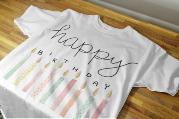 Customized Cute Candles Birthday T-Shirts – Celebrate Every Moment in Style 2025