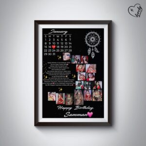"Stylish & Trending Birthday Frame – Cherish Your Precious Moments"