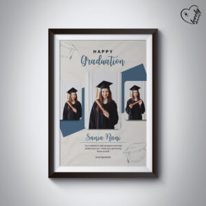 Exclusive Happy Graduation Frame – Celebrate Your Achievement