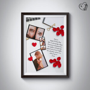 Custom Beautiful Anniversary Frame – Celebrate Your Love
