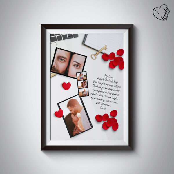 Custom Beautiful Anniversary Frame – Celebrate Your Love