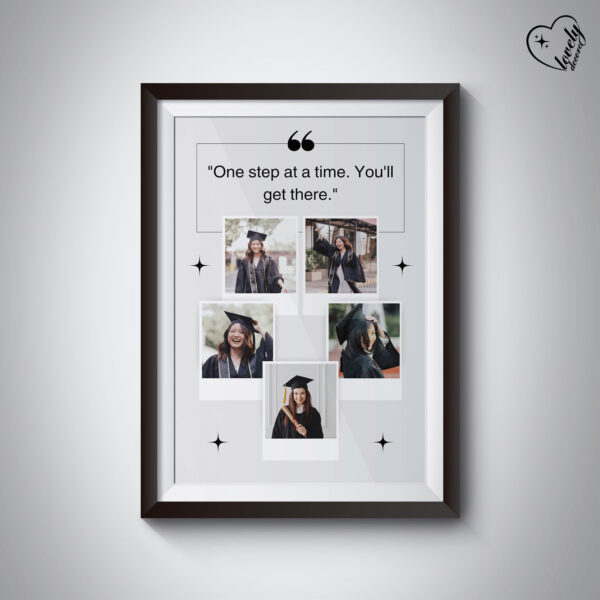 Exclusive Inspiring Quote Graduation Frame – Celebrate Your Achievement