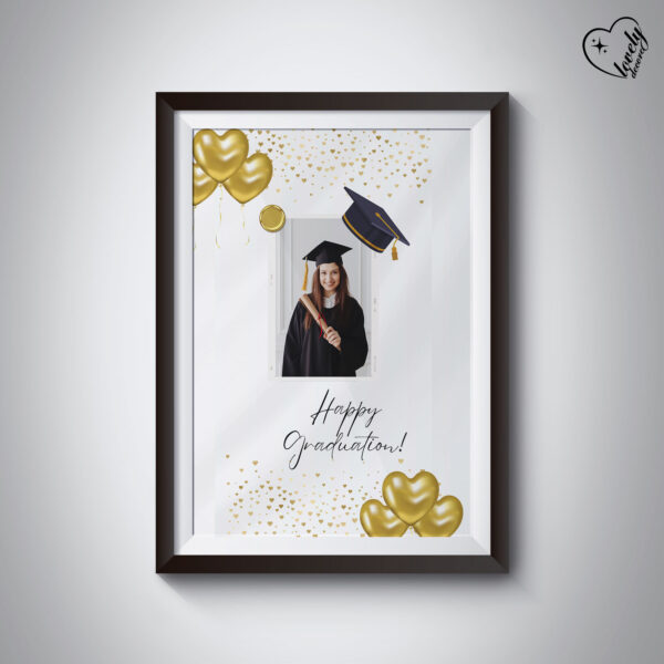 Exclusive Heart Balloons Graduation Frame – Celebrate Your Achievement